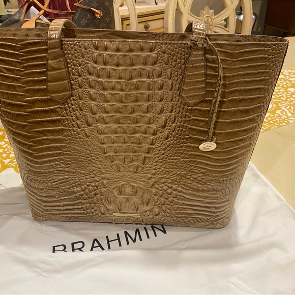 Large Brahmin handbag tote